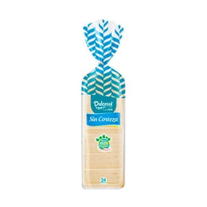 pan molde s/corteza dulcesol 820 gr.