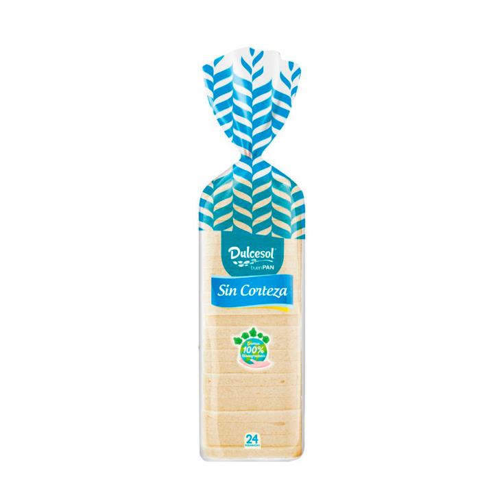 pan molde s/corteza dulcesol 820 gr.