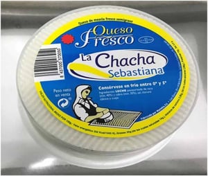 queso fresco 1 kg. chacha