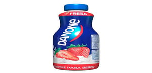 yogur liq.fresa danone 550gr.