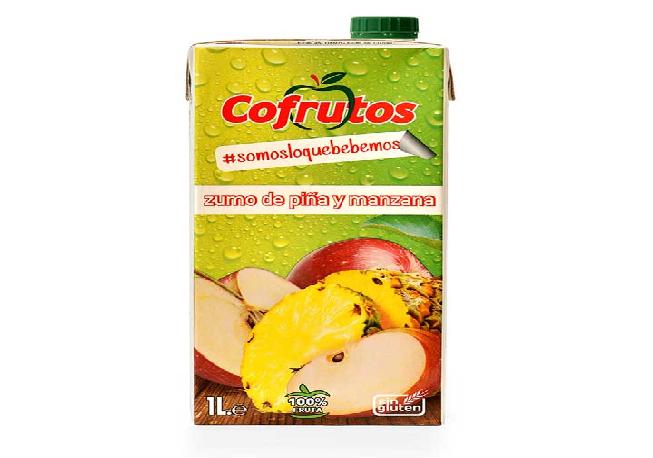 zumo piña cofrutos brik 1lt