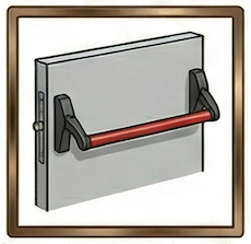 cerraduras antipánico y accesorios