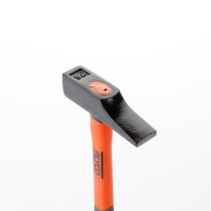 martillo de peña 25 mm mango fibra vidrio alyco orange