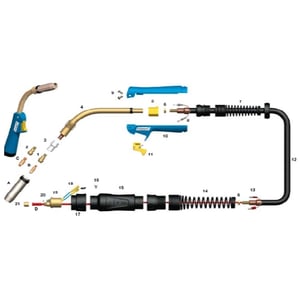 antorcha  mig - 360  4m.