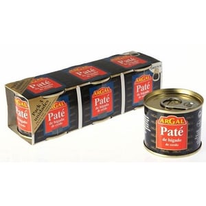 pate hig. cerdo argal pack 3*80 grs