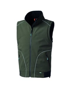 chaleco softshell rossini preston hh623-vi verde