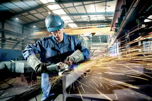 we 17-150 quick amoladora angular/cartón