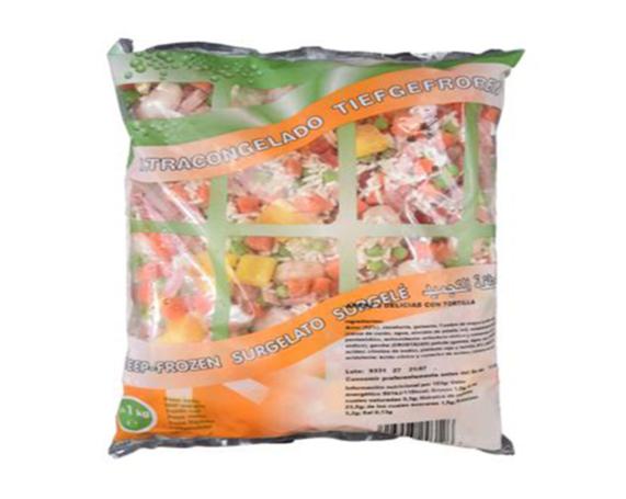 arroz 3 delicias con tortilla 1kg