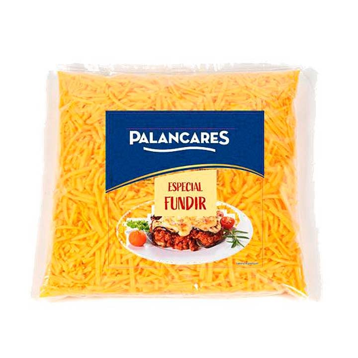queso rallado tipo cheddar palancares 1kg