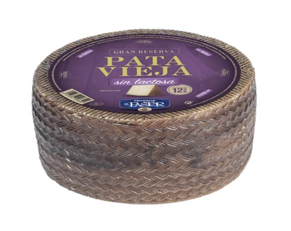 queso gran reserva s/lactosa el pastor