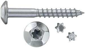 tornillo inviolable torx zincado 7 x 70 