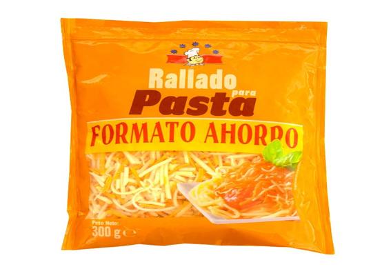 queso rallado pasta 300gr