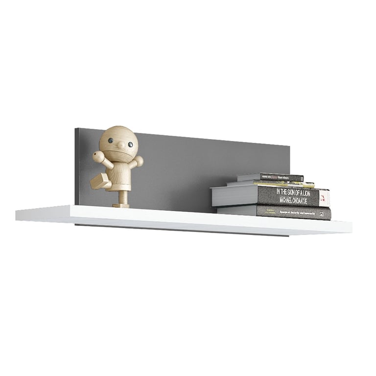 estante pared de 100 cm. (kit)