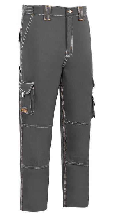 pantalon ref. triple costura  elastico  gris 48
