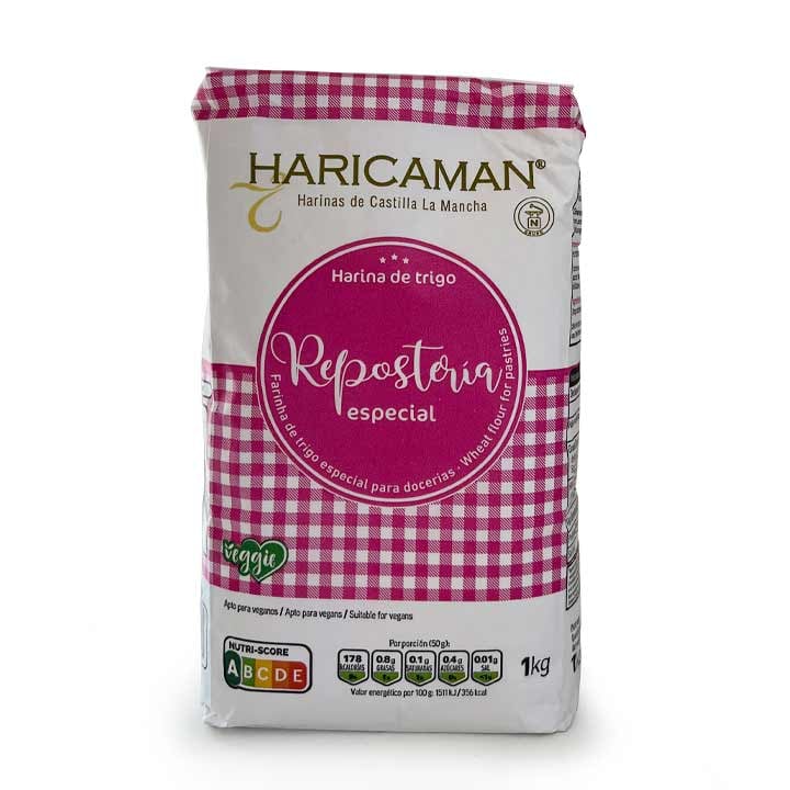 harina especial reposteria haricaman 1 kg