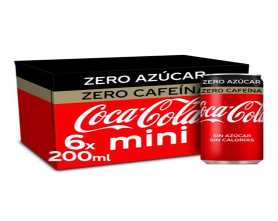 coca cola zero zero 6*20cl