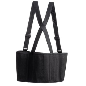 faja lumbar elástica con velcro y tirantes (en blíster)