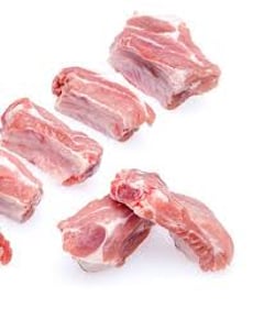 costilla de cerdo fresca (trozos)