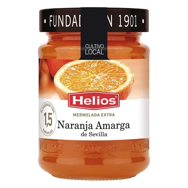 mermelada naranja amarga helios 340 grs