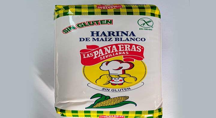 harina de maiz blanco sin gluten las panaeras 1 kg