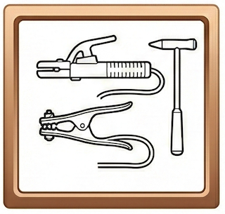 mma soldadura electrodo: accesorios