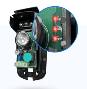 motorline - mf30 - fotocélula emisor receptor infrarojos motorline mf30