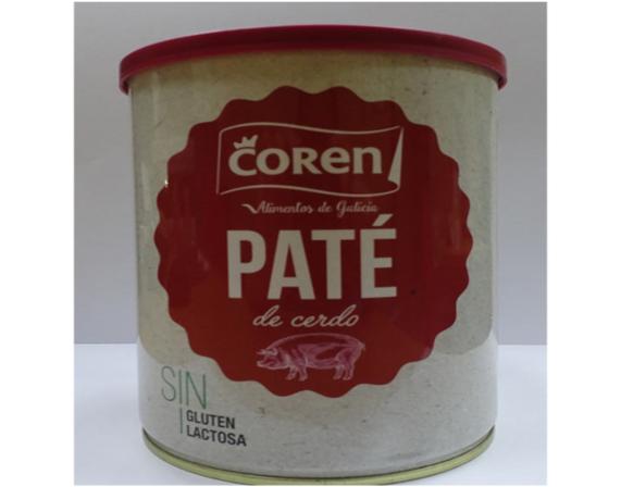 pate higado cerdo coren lata 840gr