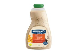 salsa mostaza y miel 6x1 hellmann´s