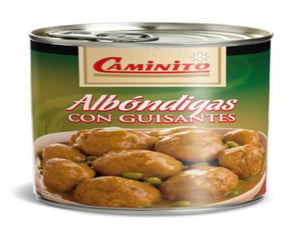albondigas c/guisante caminito lata 415gr