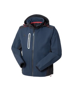 chaqueta softshell rossini smarty hh638-01 azul marino