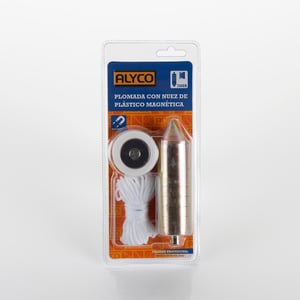 plomada magnetica nuez plastico 500 gr