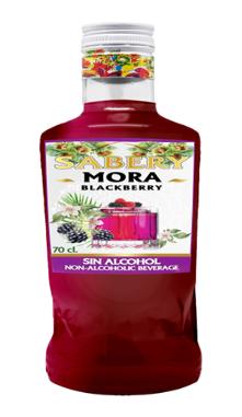 licor mora s/alcohol sabery 70 cl.