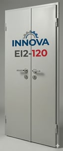 1780 (890+890) x 2050 mm - dchas - puerta cortafuegos innova ei2-120 doble hoja padilla