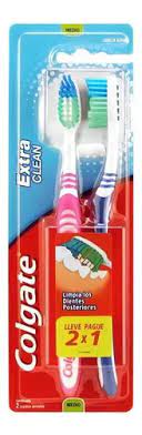 cepillo dental colgate e.clean 2 unids.
