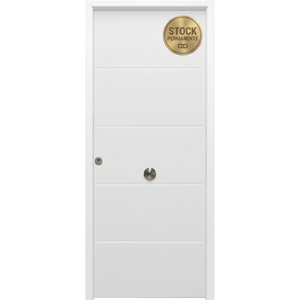 puerta entrada vivienda cintia blanca inox 90x210 dchas 3p