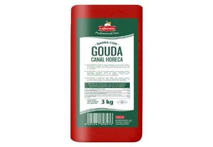 queso barra fundida con gouda