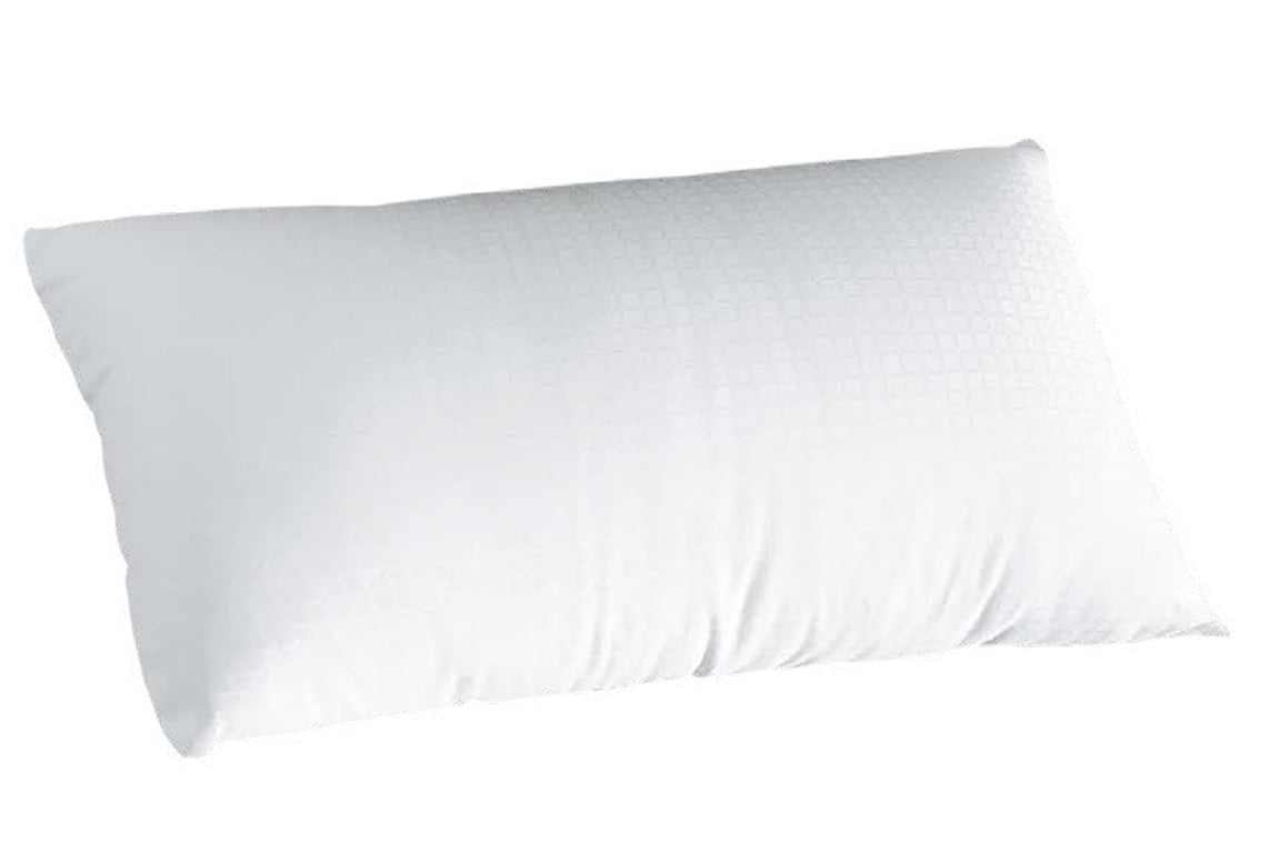 almohada de microfibra reciclada, firmeza alta.