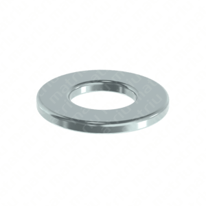 arandela plana zincada din 125  m 16