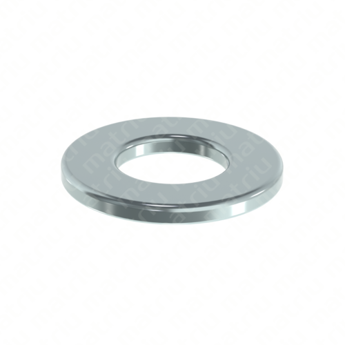 arandela plana zincada din 125  m  8