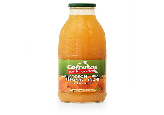 nectar melocoton cofrutos bot. cristal 1lt