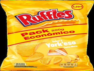 p.onduladas ruffles yorkeso 200 grs