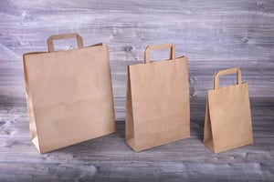 bolsa kraft asa plana 18+8x24 sin impr.