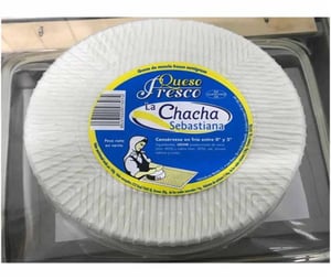 queso fresco grande la chacha ( en piezas )