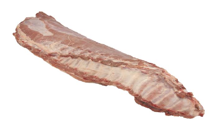 tira de costilla de cerdo cong