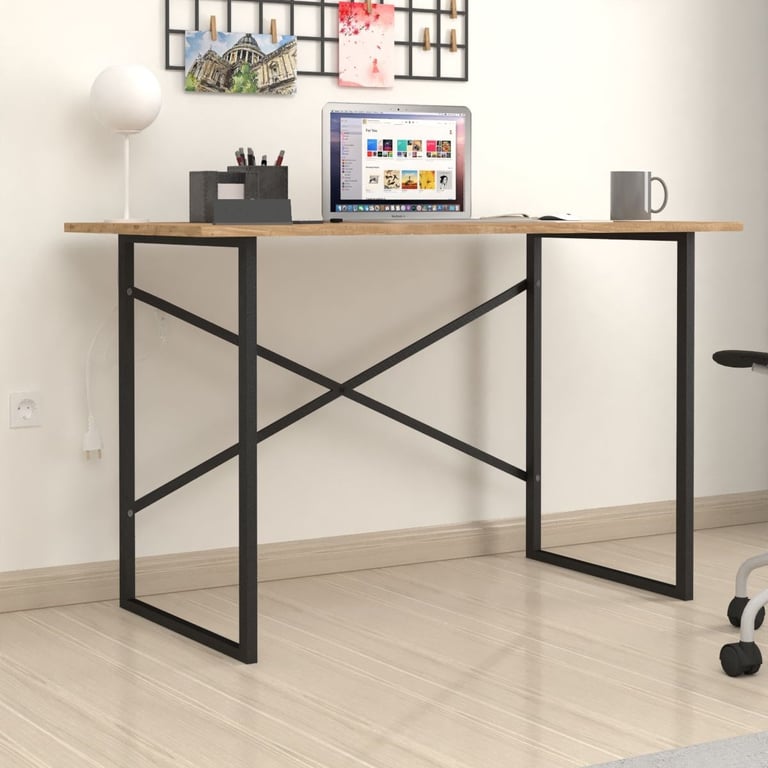 mesa escritorio metálica 120 cm (kit).
