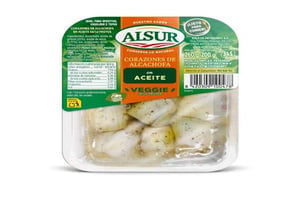 alcachofa entera aceite alsur 260 g