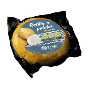 tortilla patata c/cebolla 1.25 kg aprox bahia food