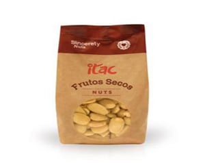 almendra repelada frita itac 200 grs.