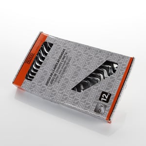 juego de llaves de estrella acodadas, caja de carton alyco orange