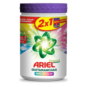 quitamanchas ariel tarrina 500+500 grs.